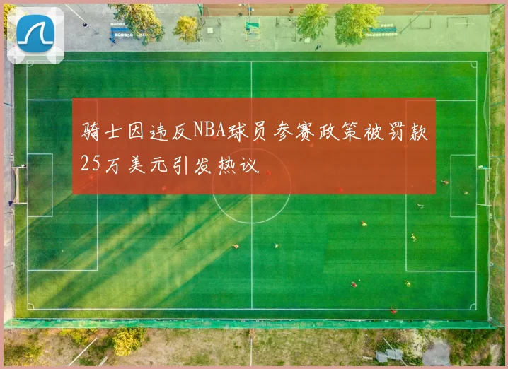 骑士因违反NBA球员参赛政策被罚款25万美元引发热议
